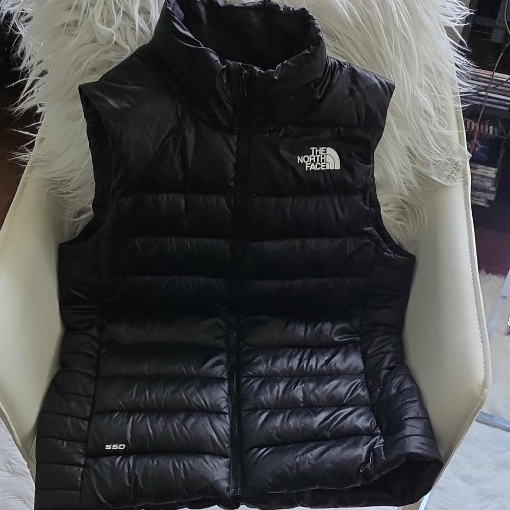 The North Face Black Quilted Vest
